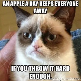 An Apple A Day Meme