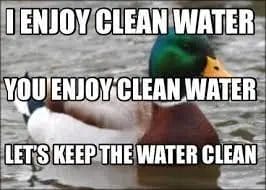 Clean Water Meme