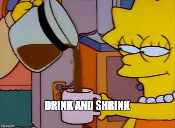 Drink And Shrink Image