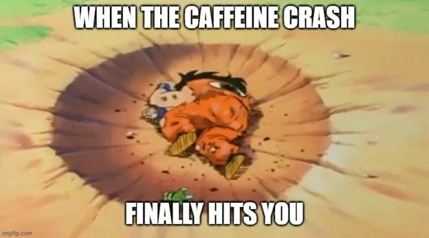 When The Caffeine Crash Image