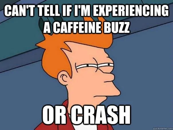 Caffeine Buzz Or Crash Image
