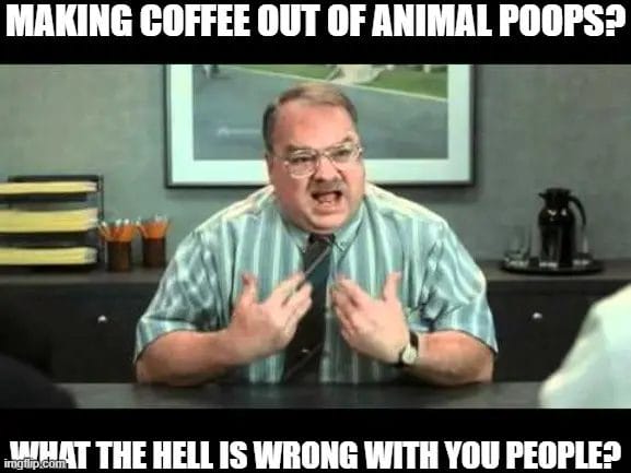 Making Coffee Out Of Animal Poops Image