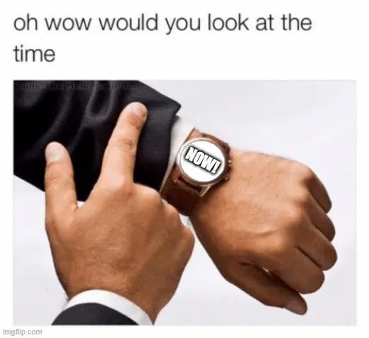 Oh Wow Would You Look At The Time Image