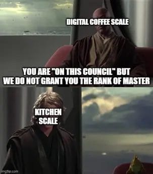 Digital Coffee Scale Vs Kitchen Scale Image