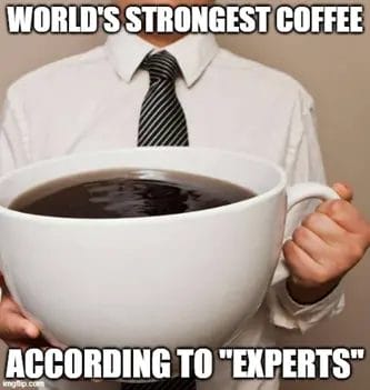 World's Strongest Coffee Image